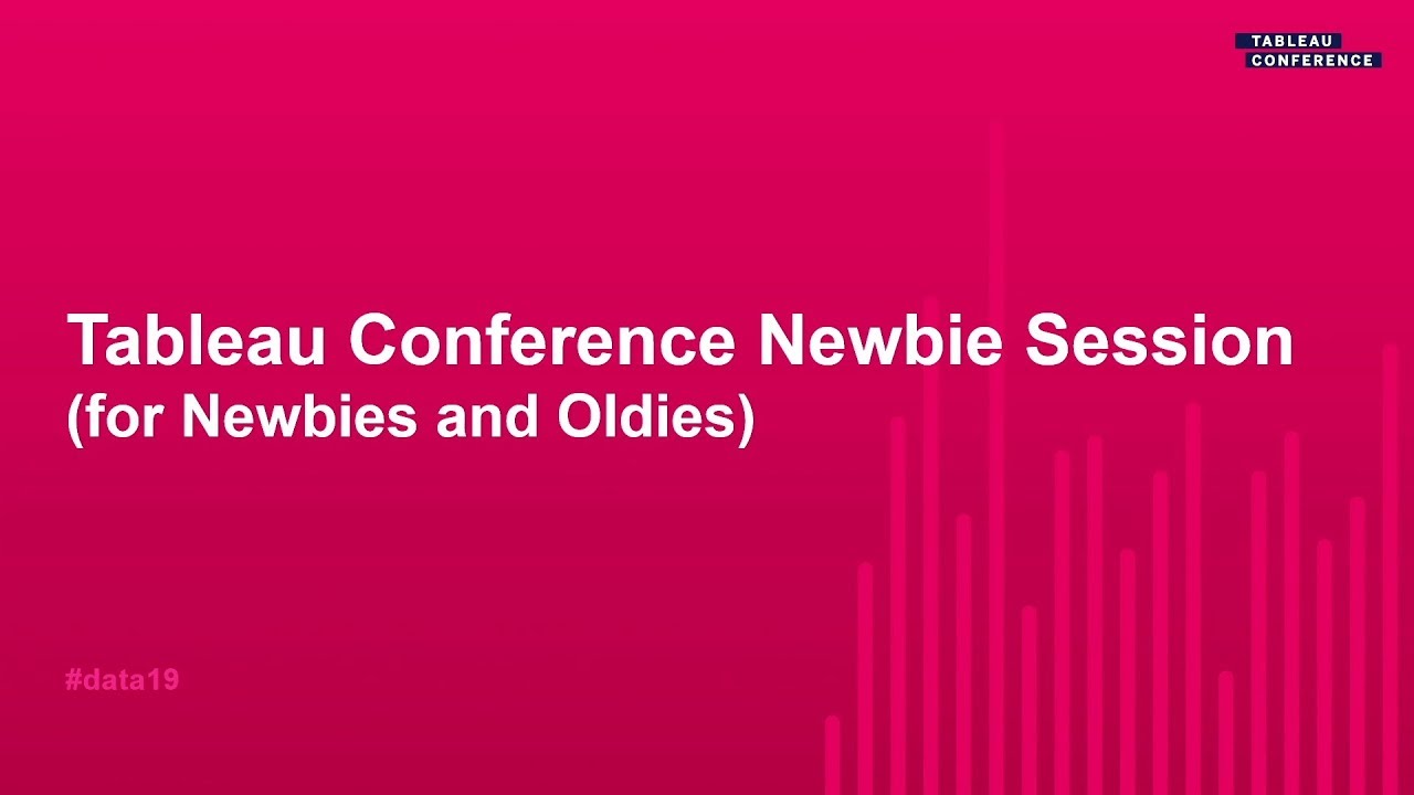 TC19: TC19 Newbie Session (for Newbies and Oldies)