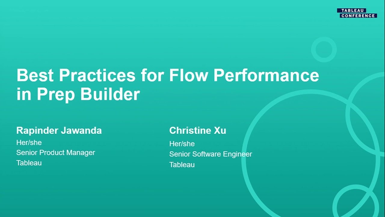 TC19: Best Practices for Flow Performance in Data Prep