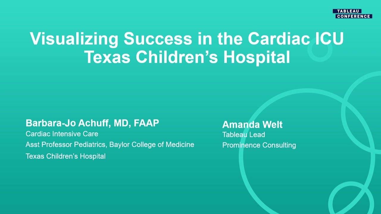 TC19: Baylor College: Visualizing Brighter Outcomes for Children with Critical Illness