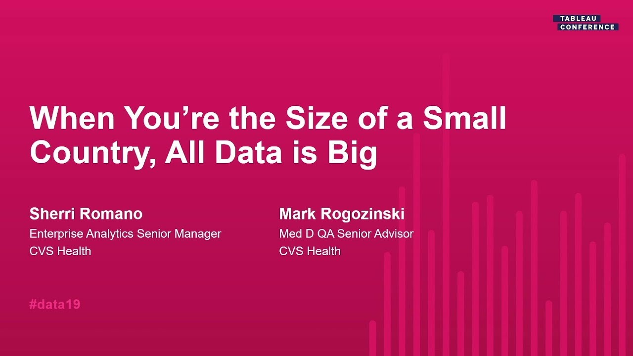 TC19: CVS: When You are the Size of a Small Country, All Data is Big.